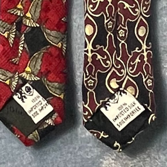 2 Metropolitan Museum of Art 100% Silk Used Neckties. Made in Canada. - Picture 3 of 3